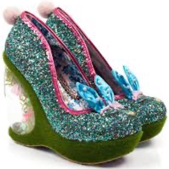 ISO!!! Irregular Choice Hop 2 It wedge heels. Any color/pattern Size 41 - Picture 3 of 3